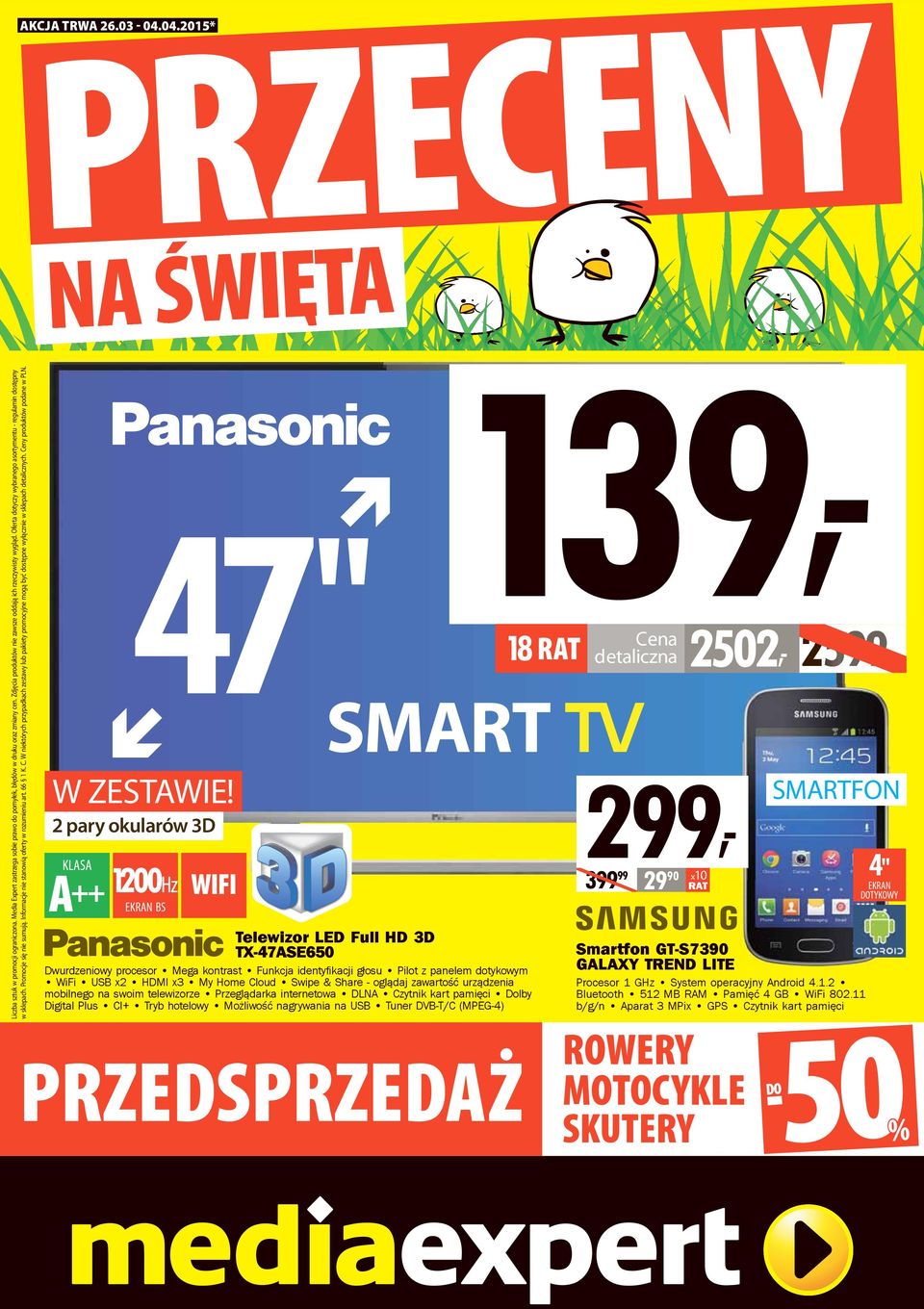 Informacje nie stanowią oferty w rozumieniu art. 66 1 K. C. W niektórych przypadkach zestawy lub pakiety promocyjne mogą być dostępne wyłącznie w sklepach detalicznych. Ceny produktów podane w PLN.