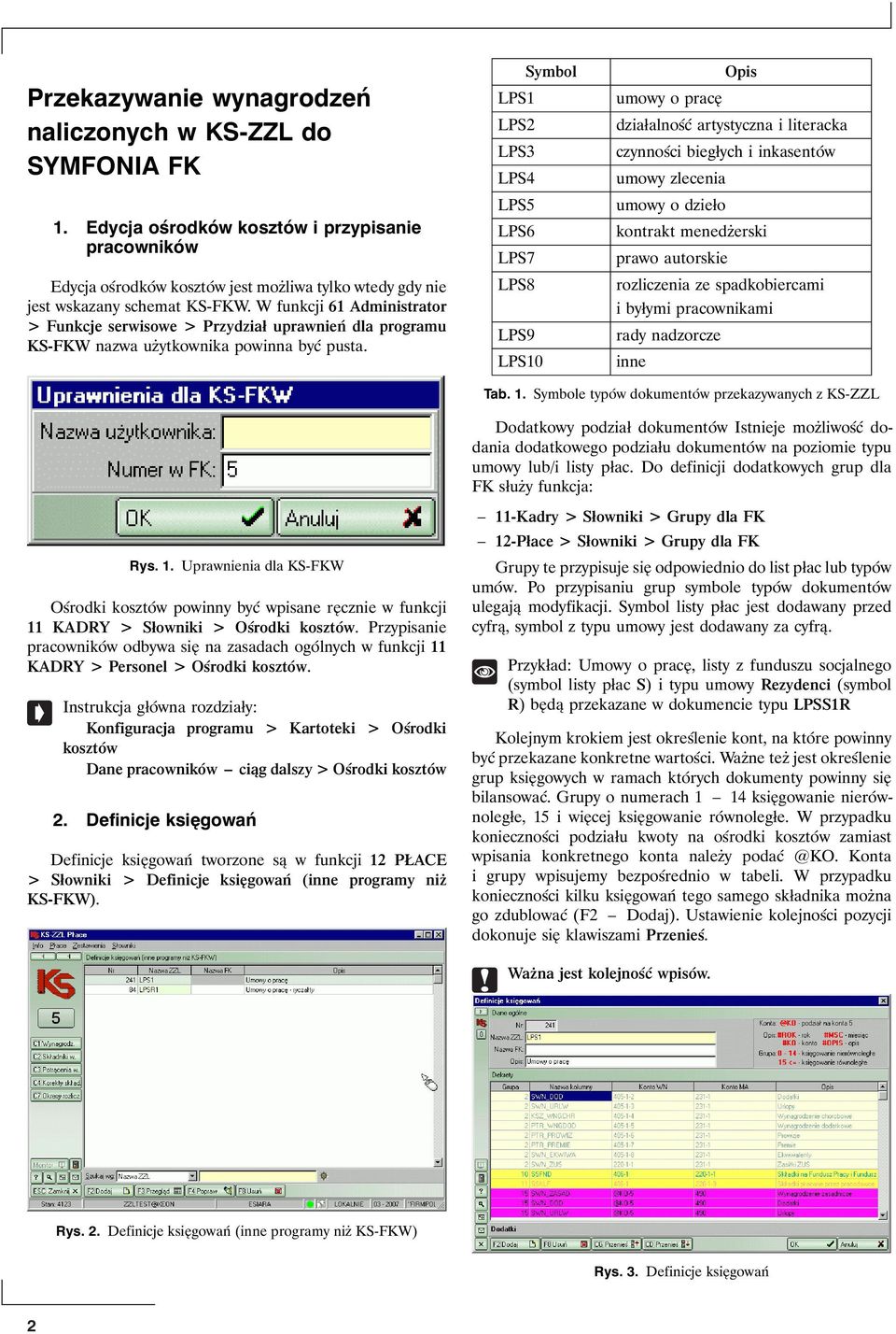 W funkcji 61 Administrator > Funkcje serwisowe > Przydział uprawnień dla programu KS-FKW nazwa użytkownika powinna być pusta.