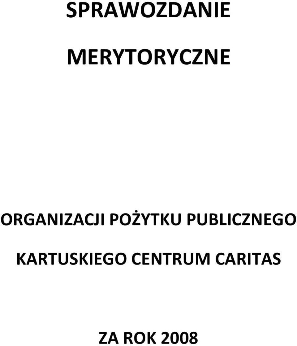 POŻYTKU PUBLICZNEGO