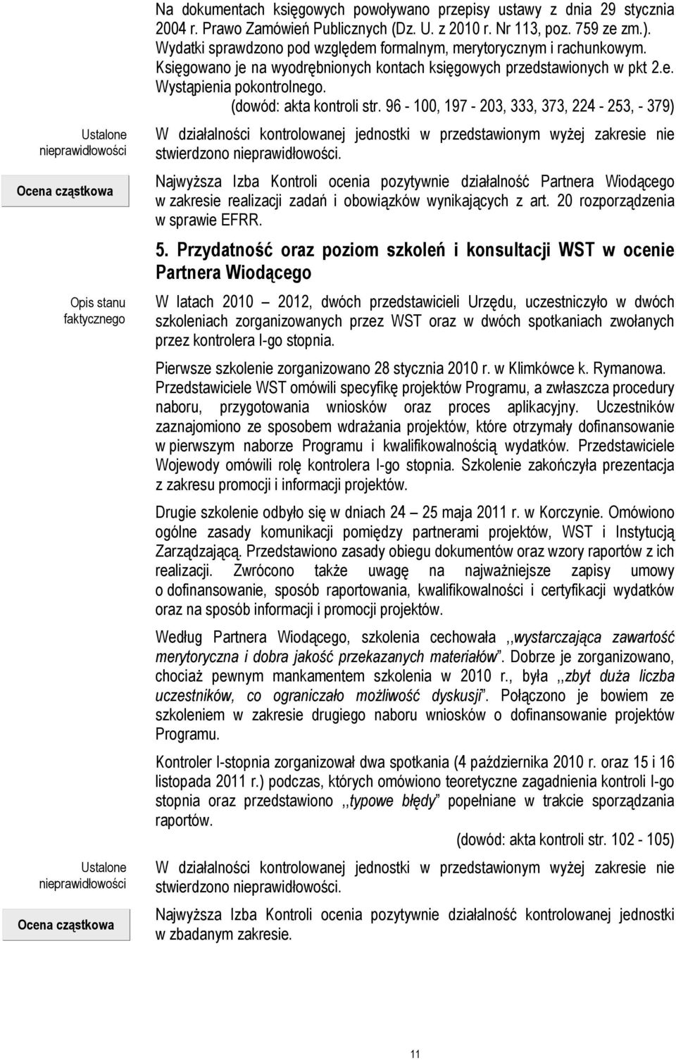 (dowód: akta kontroli str. 96-100, 197-203, 333, 373, 224-253, - 379) stwierdzono.