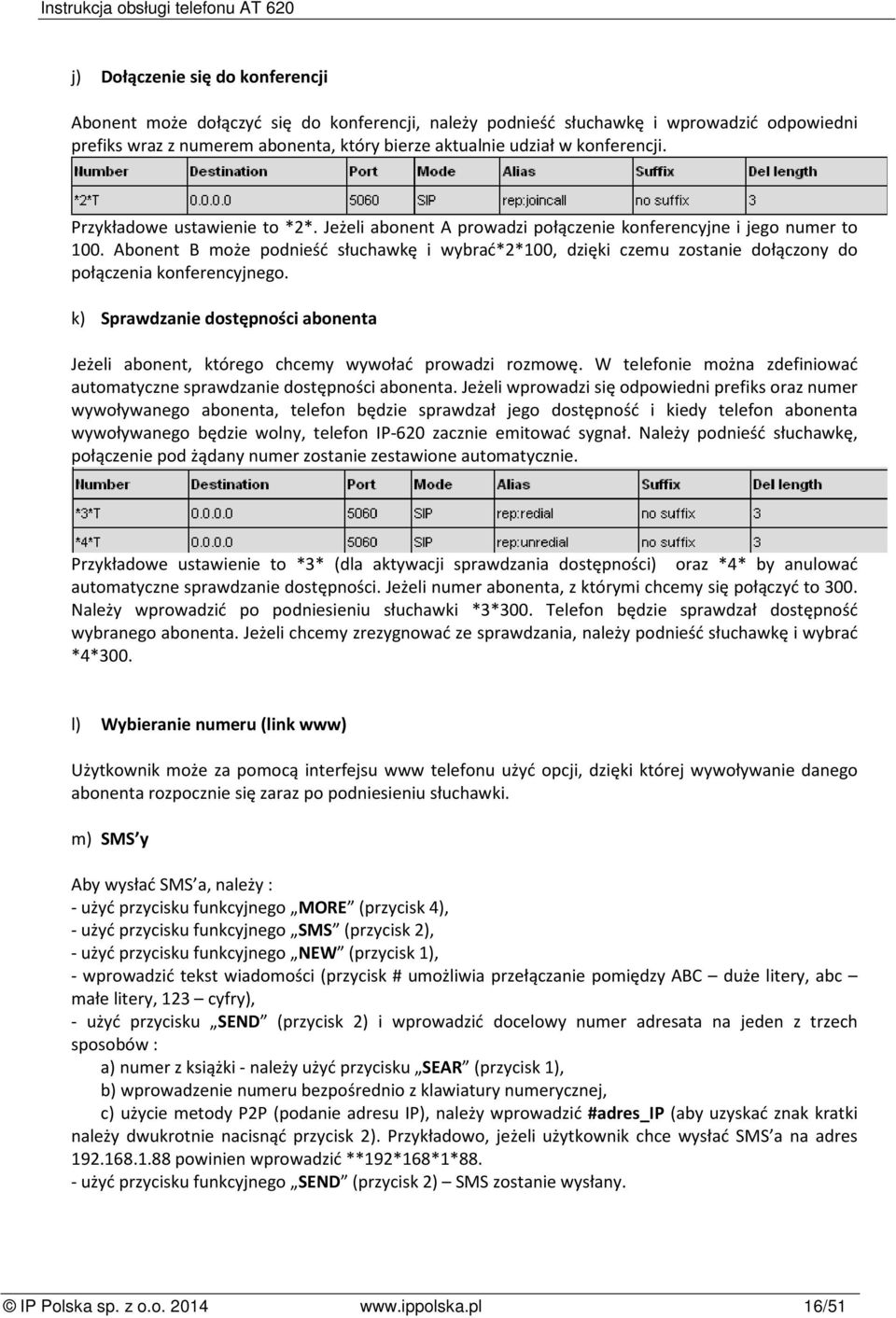 Abonent B może podnieść słuchawkę i wybrać*2*100, dzięki czemu zostanie dołączony do połączenia konferencyjnego.