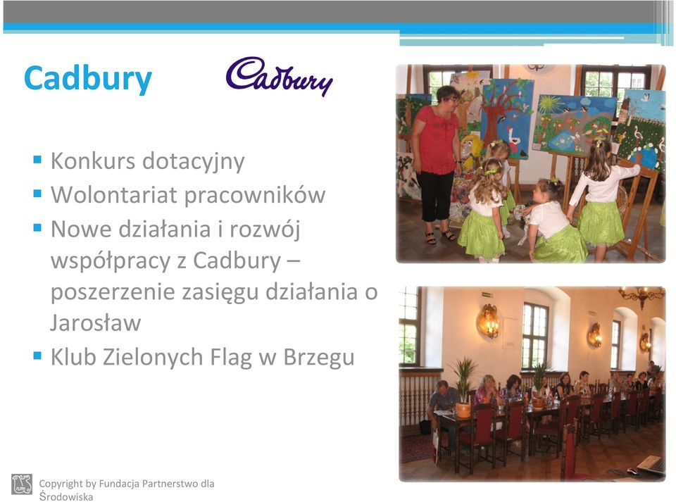 współpracy z Cadbury poszerzenie zasięgu