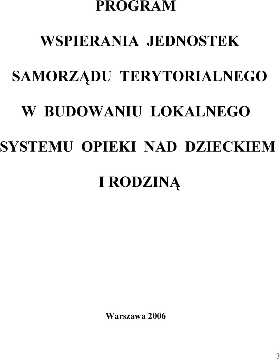BUDOWANIU LOKALNEGO SYSTEMU