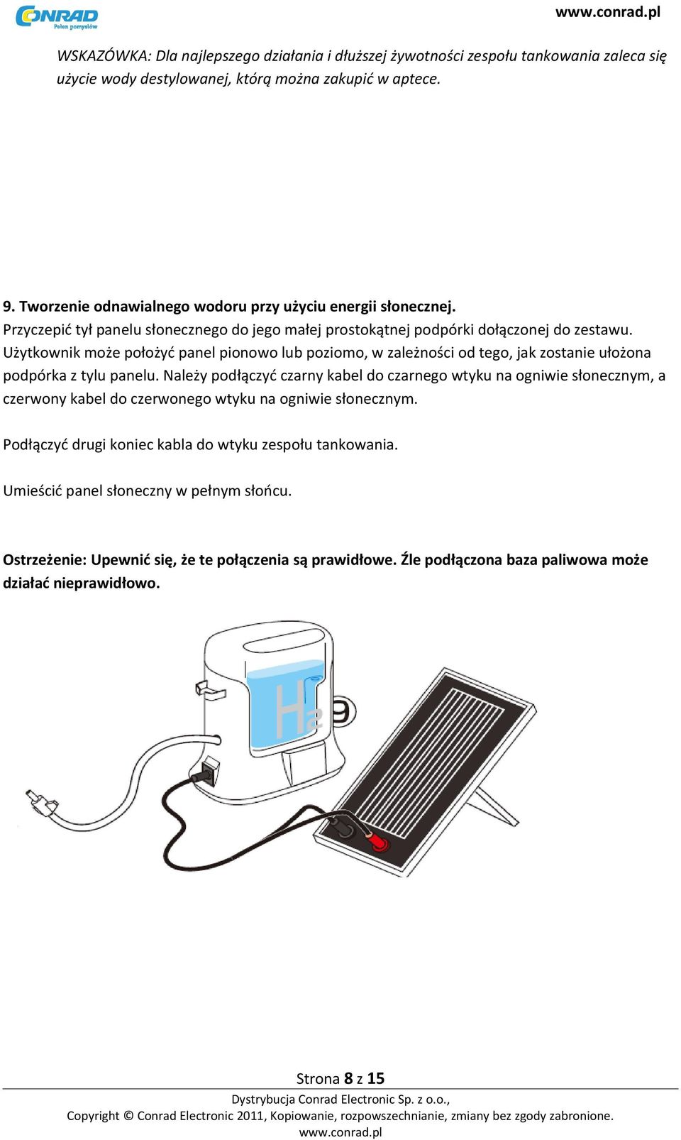 Użytkownik może położyć panel pionowo lub poziomo, w zależności od tego, jak zostanie ułożona podpórka z tylu panelu.