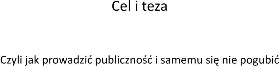 publiczność i