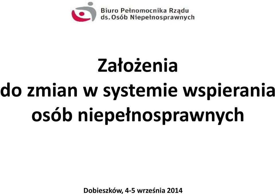 osób niepełnosprawnych