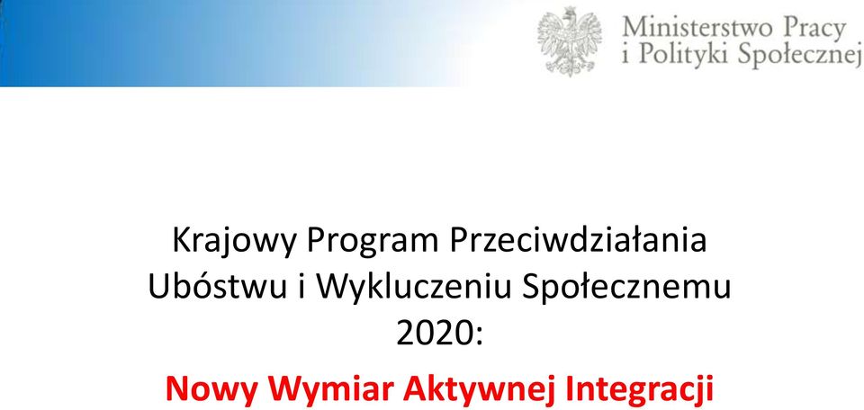 i Wykluczeniu Społecznemu