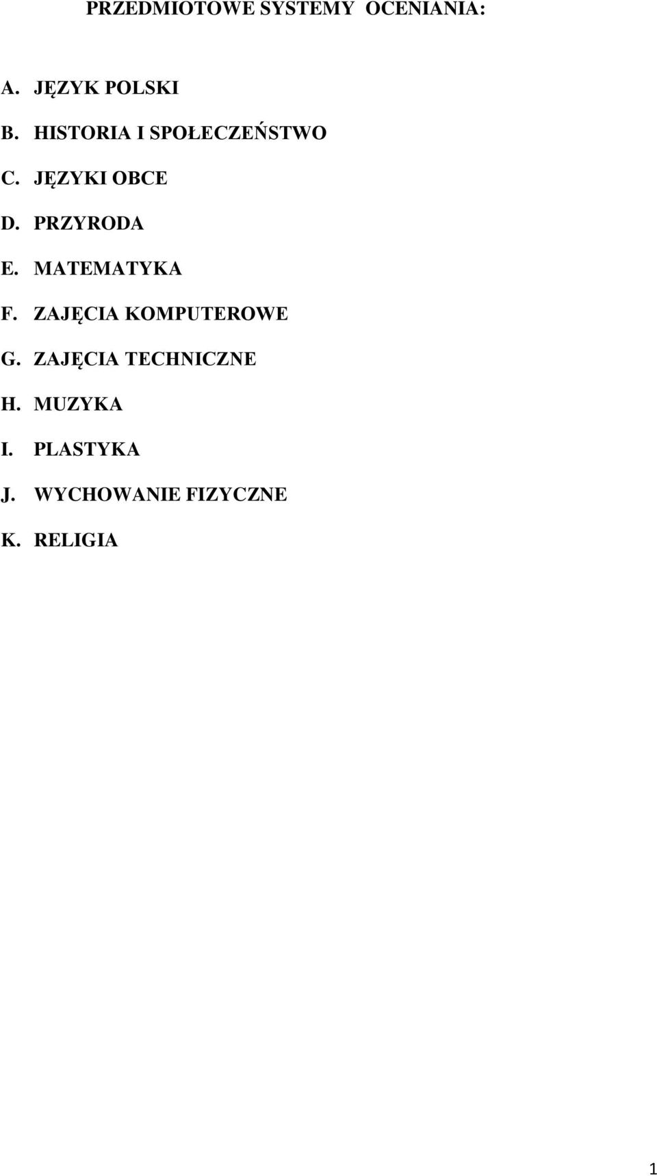 MATEMATYKA F. ZAJĘCIA KOMPUTEROWE G.