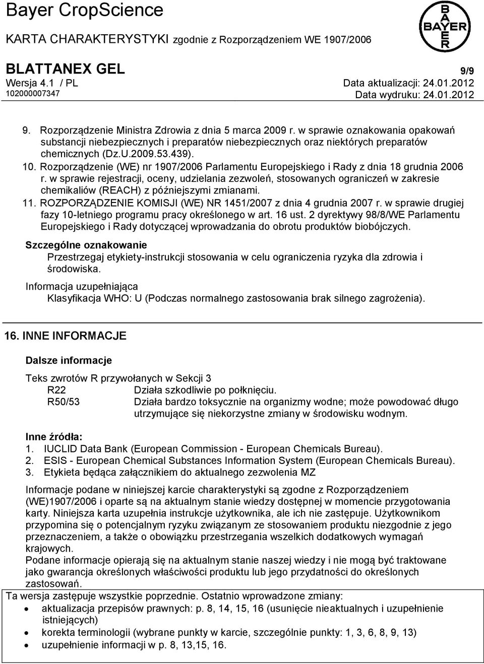 Rozporządzenie (WE) nr 1907/2006 Parlamentu Europejskiego i Rady z dnia 18 grudnia 2006 r.