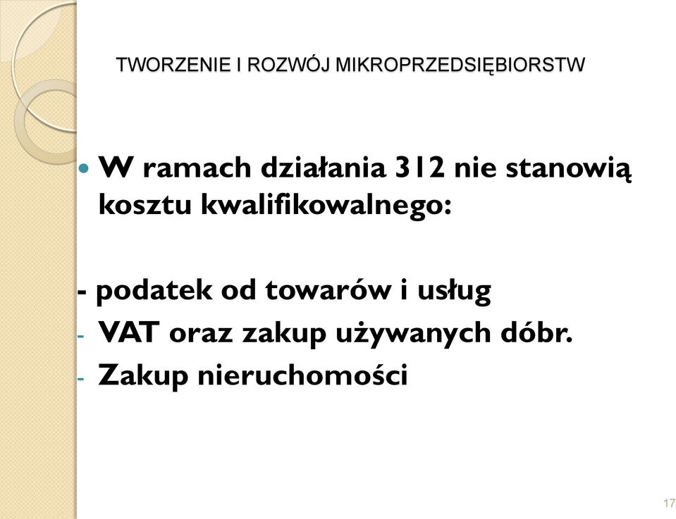 od towarów i usług - VAT oraz zakup