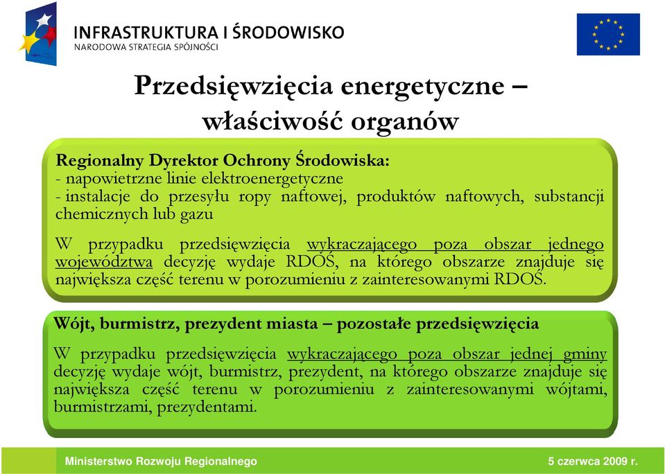 największa część terenu w porozumieniu z zainteresowanymi RDOŚ.