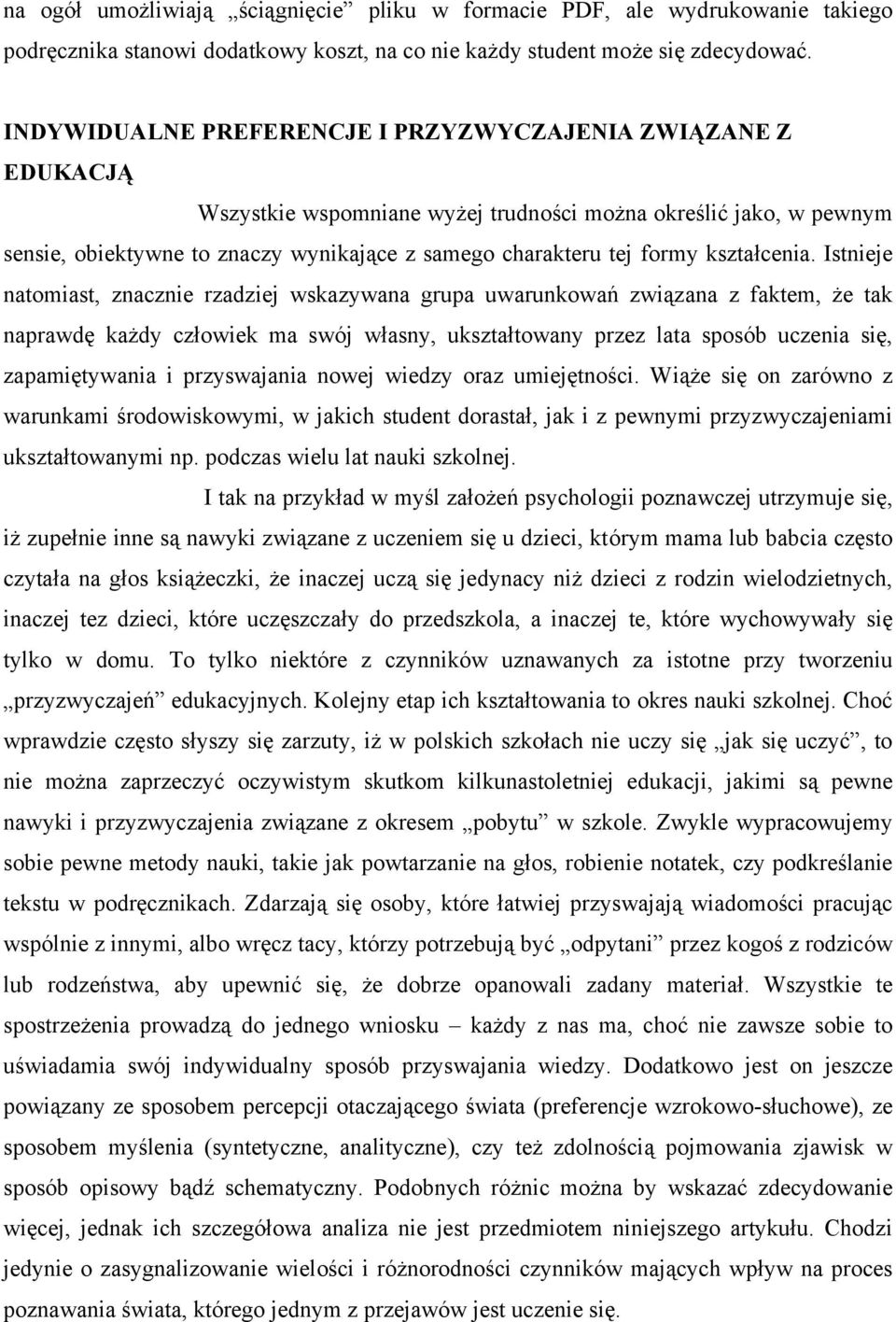 kształcenia.