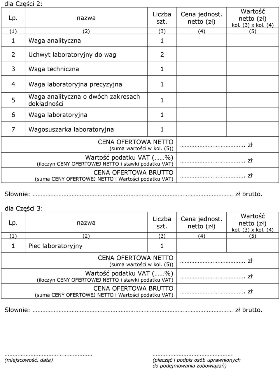 dwóch zakresach dokładności 6 Waga laboratoryjna 7 Wagosuszarka laboratoryjna