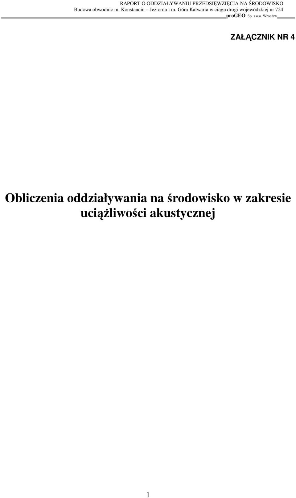 oddziaływania na