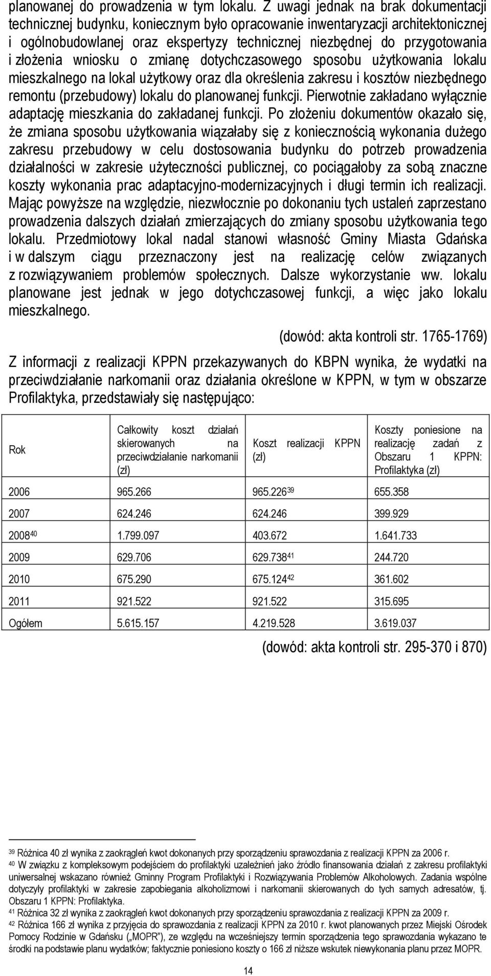 złożenia wniosku o zmianę dotychczasowego sposobu użytkowania lokalu mieszkalnego na lokal użytkowy oraz dla określenia zakresu i kosztów niezbędnego remontu (przebudowy) lokalu do planowanej funkcji.