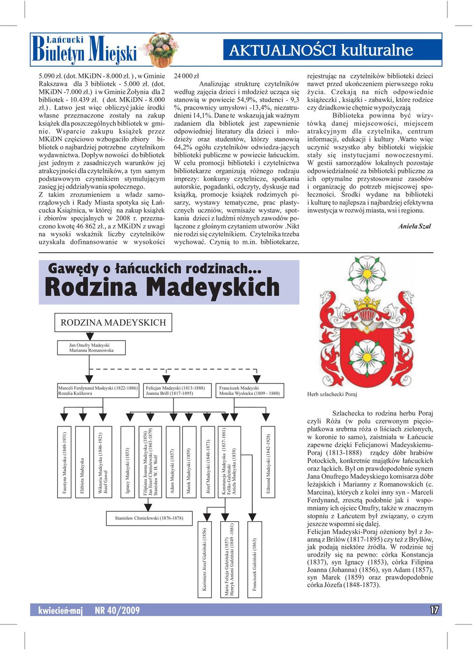 Dopływ nowości do bibliotek jest jednym z zasadniczych warunków jej atrakcyjności dla czytelników, a tym samym podstawowym czynnikiem stymulującym zasięg jej oddziaływania społecznego.