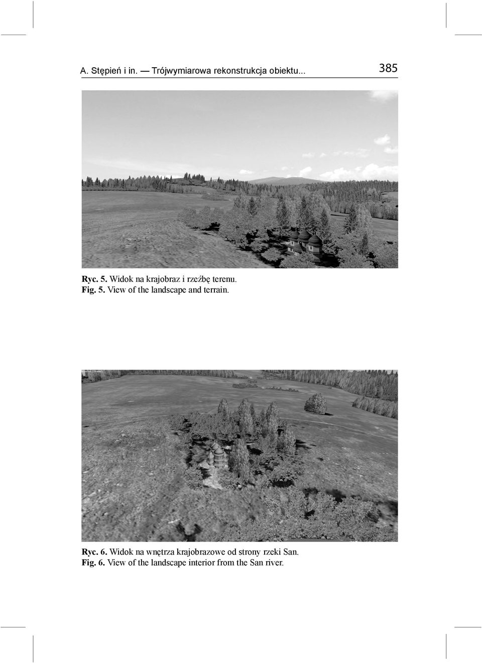 View of the landscape and terrain. Ryc. 6.