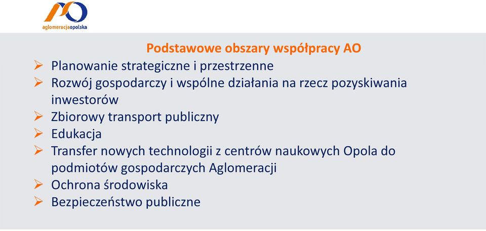 transport publiczny Edukacja Transfer nowych technologii z centrów naukowych