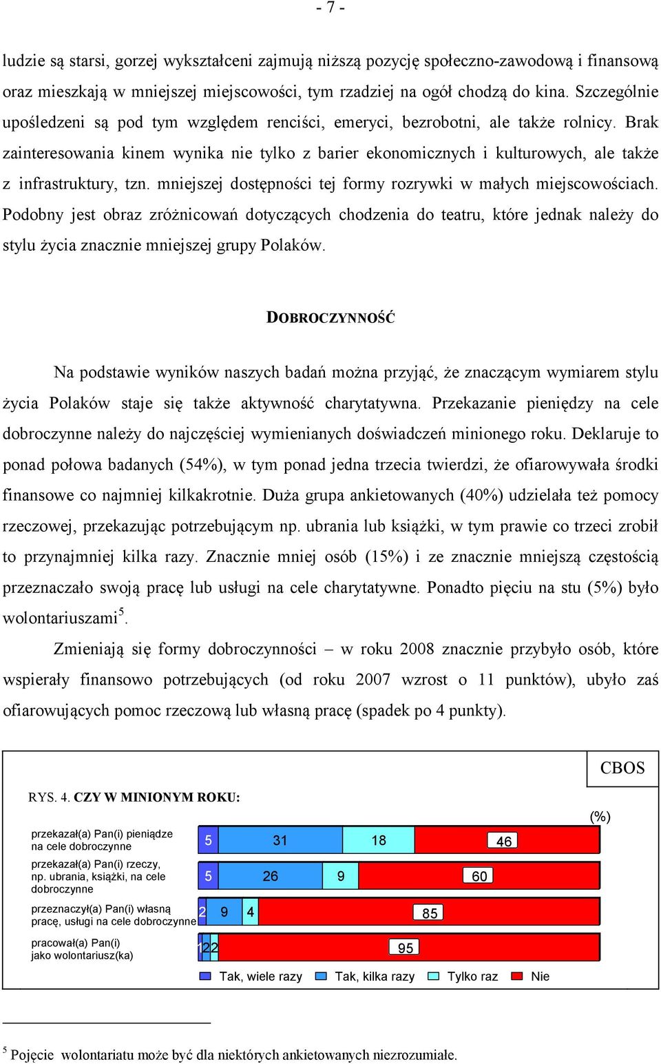 Brak zainteresowania kinem wynika nie tylko z barier ekonomicznych i kulturowych, ale także z infrastruktury, tzn. mniejszej dostępności tej formy rozrywki w małych miejscowościach.