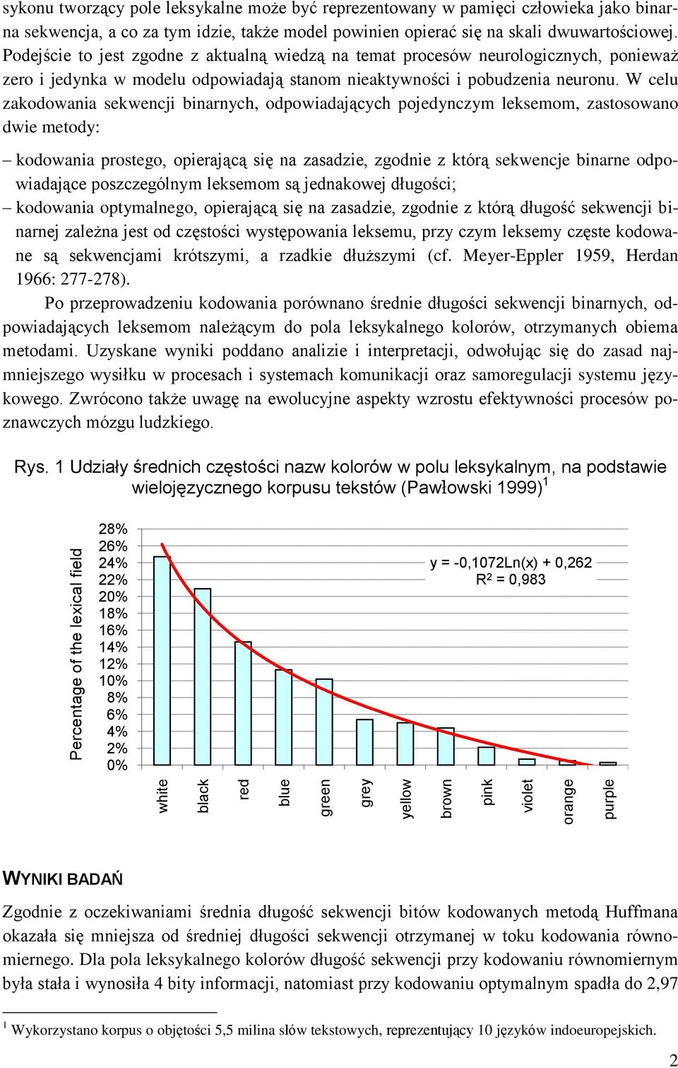 Podejście to jest zgodne z aktualną wiedzą na temat procesów neurologicznych, ponieważ zero i jedynka w modelu odpowiadają stanom nieaktywności i pobudzenia neuronu.