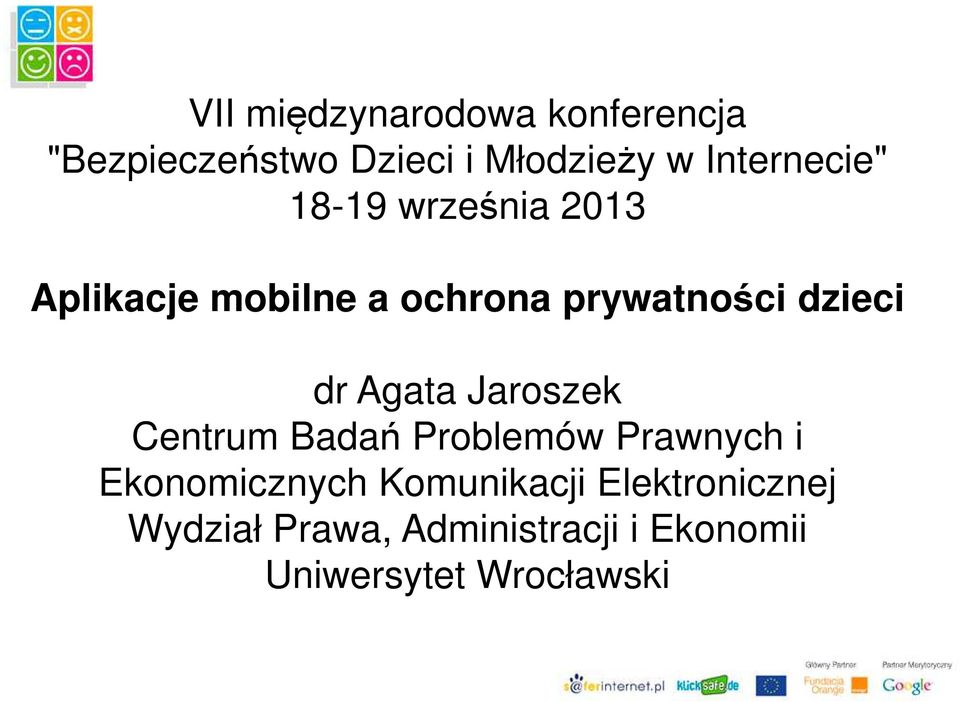 dzieci dr Agata Jaroszek Centrum Badań Problemów Prawnych i Ekonomicznych