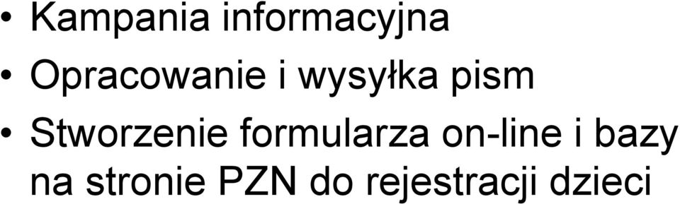 Stworzenie formularza on-line