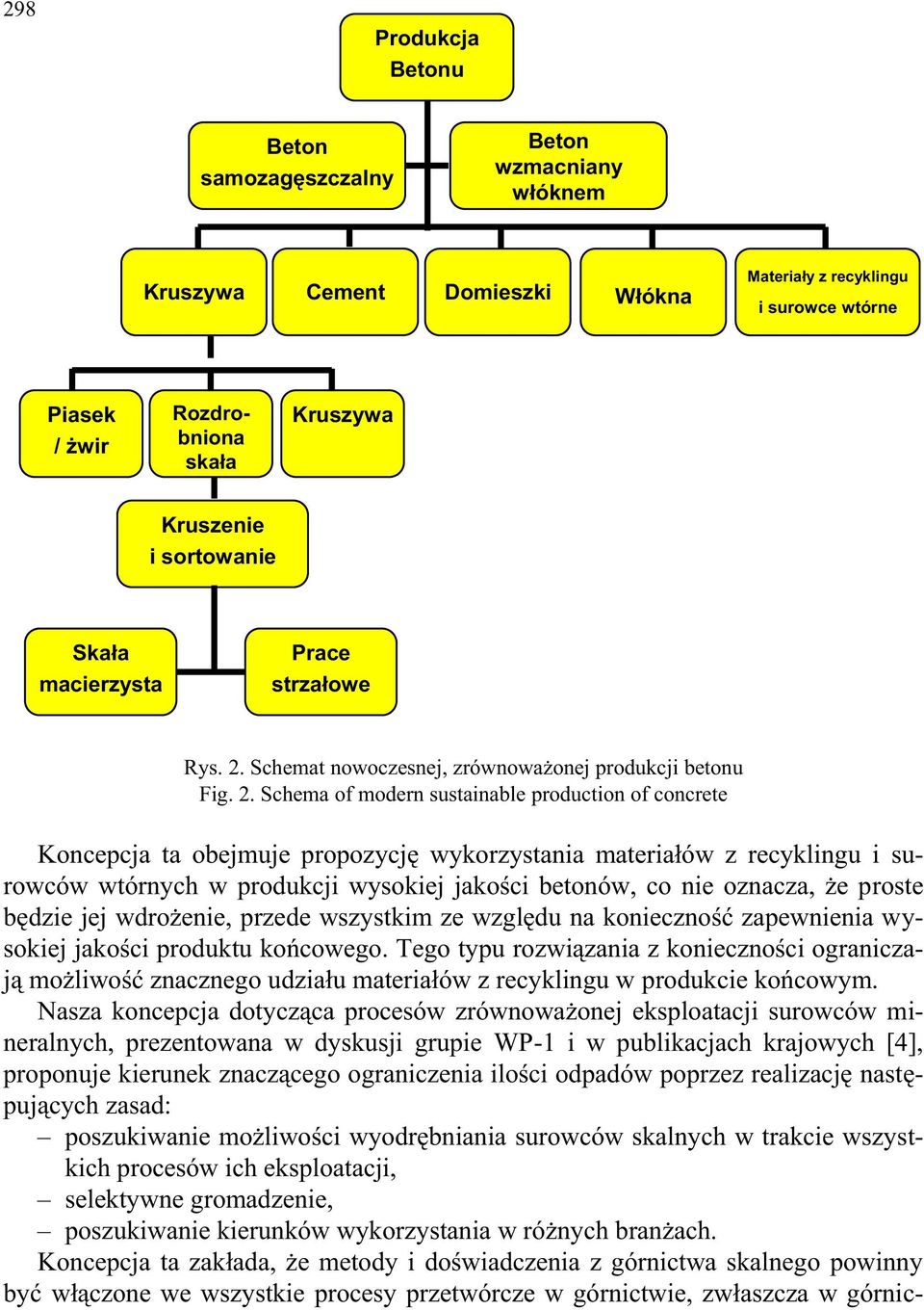 wysokiej jakości produktu końcowego. Tego typu rozwiązania z konieczności ograniczają możliwość znacznego udziału materiałów z recyklingu w produkcie końcowym.