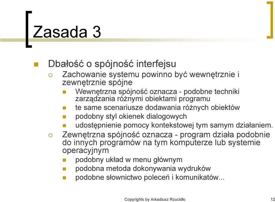 pomocy kontekstowej tym samym działaniem.