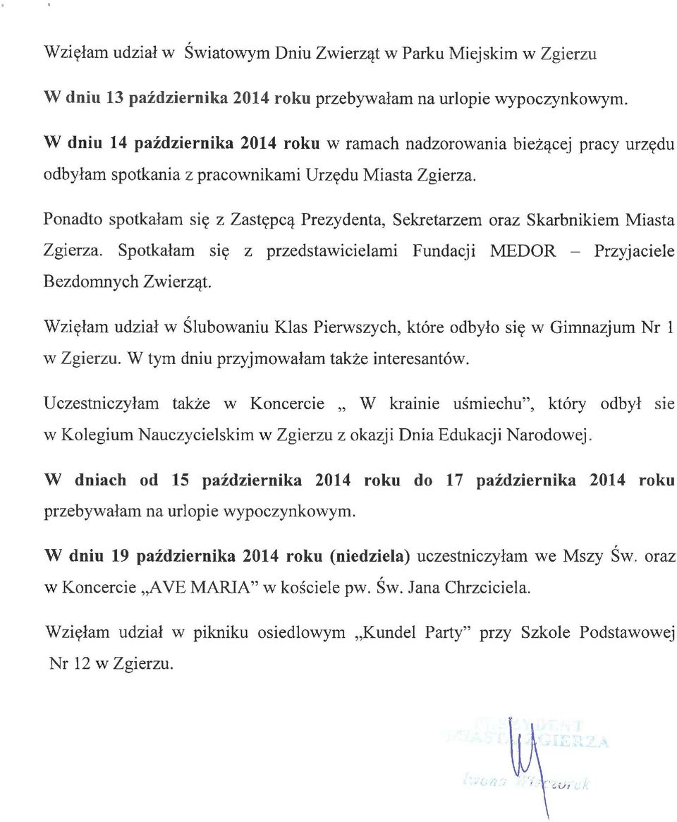 Spotkałam się z przedstawicielami Fundacji MEDOR - Przyjaciele Bezdomnych Zwierząt.