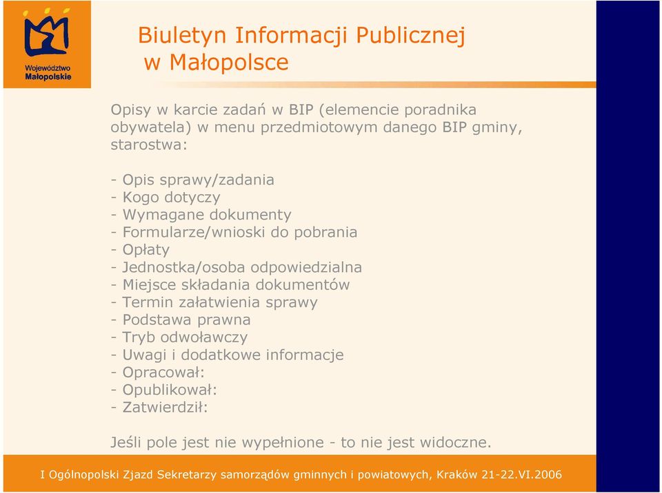 Opłaty - Jednostka/osoba odpowiedzialna - Miejsce składania dokumentów - Termin załatwienia sprawy - Podstawa prawna - Tryb