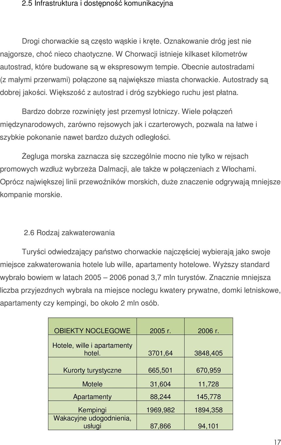 Autostrady są dobrej jakości. Większość z autostrad i dróg szybkiego ruchu jest płatna. Bardzo dobrze rozwinięty jest przemysł lotniczy.