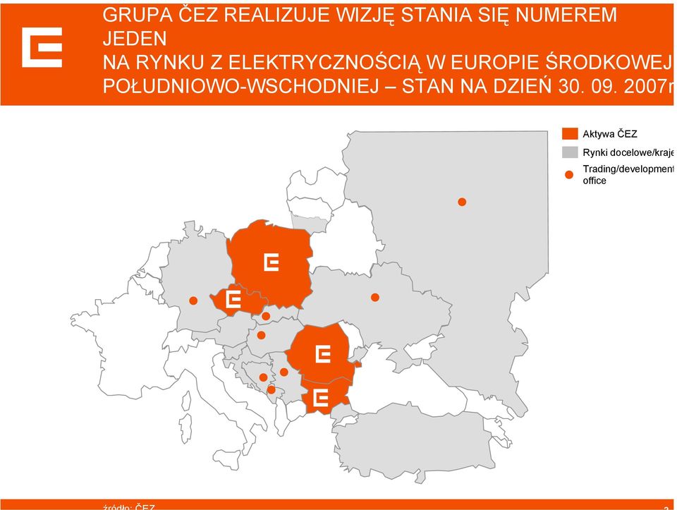 POŁUDNIOWO-WSCHODNIEJ STAN NA DZIEŃ 30. 09.