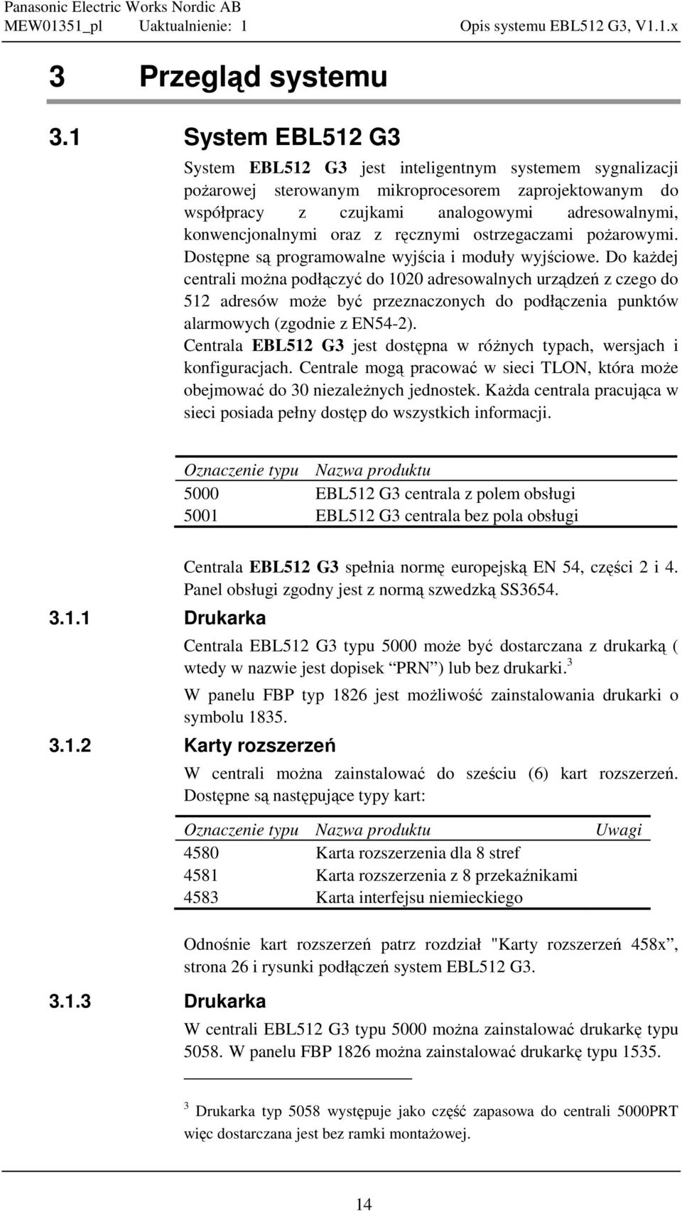 oraz z ręcznymi ostrzegaczami pożarowymi. Dostępne są programowalne wyjścia i moduły wyjściowe.