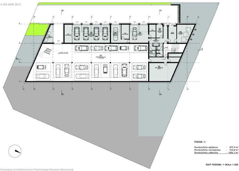 934,8 m² Powierzchnia całkowita