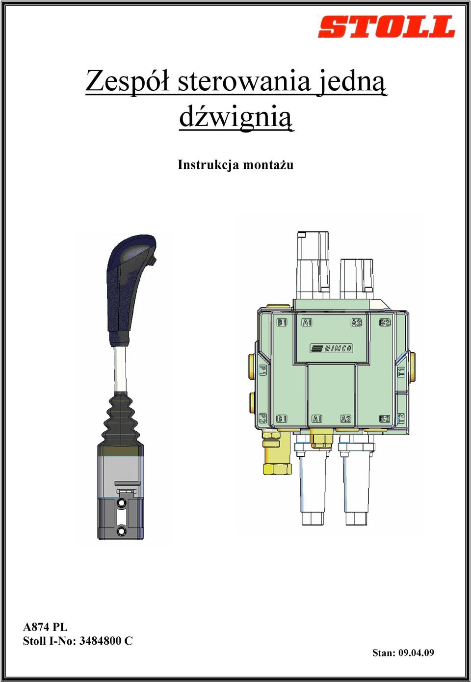 montażu A874 PL Stoll
