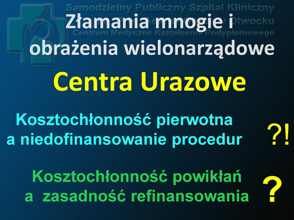 Kosztochłonność pierwotna a