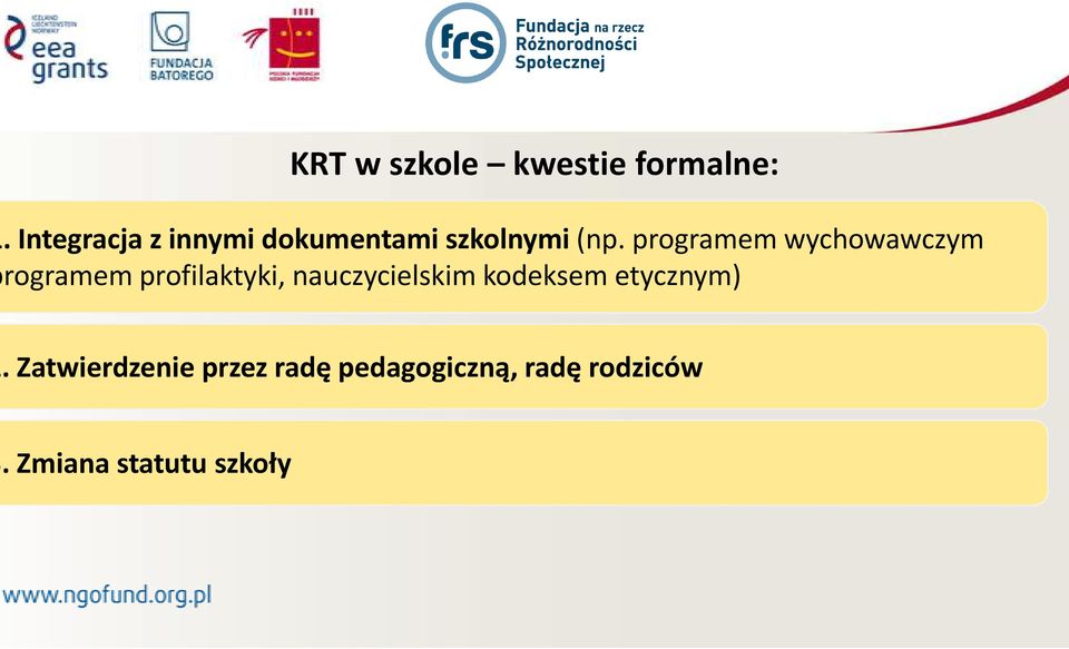 programem wychowawczym rogramem profilaktyki,