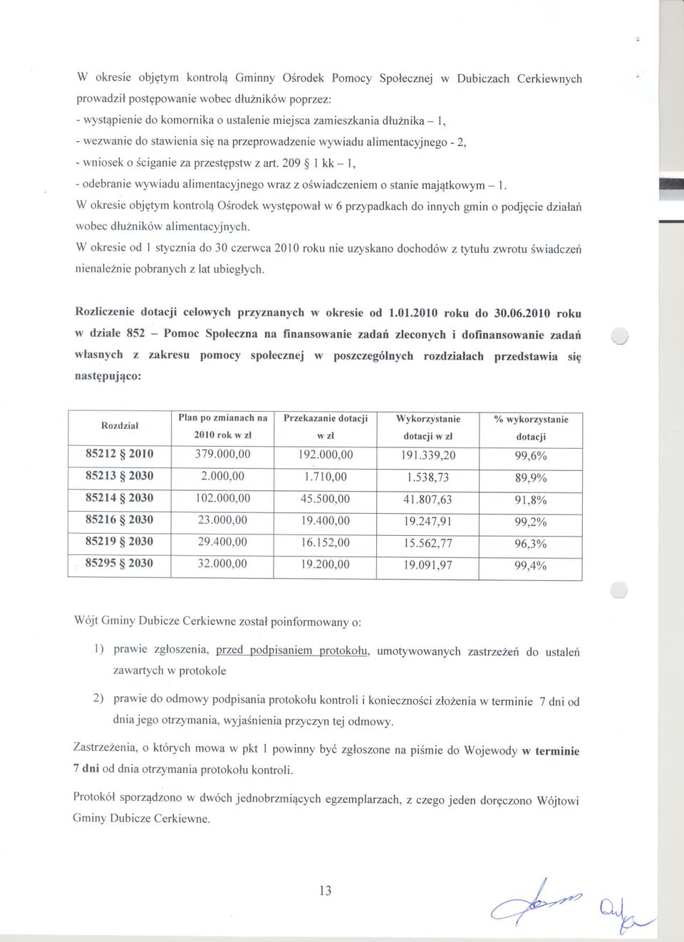 209 1 kk l, odebranie wywiadu alimentacyjnego wraz z oswiadczeniem o stanie majatkowym 1.