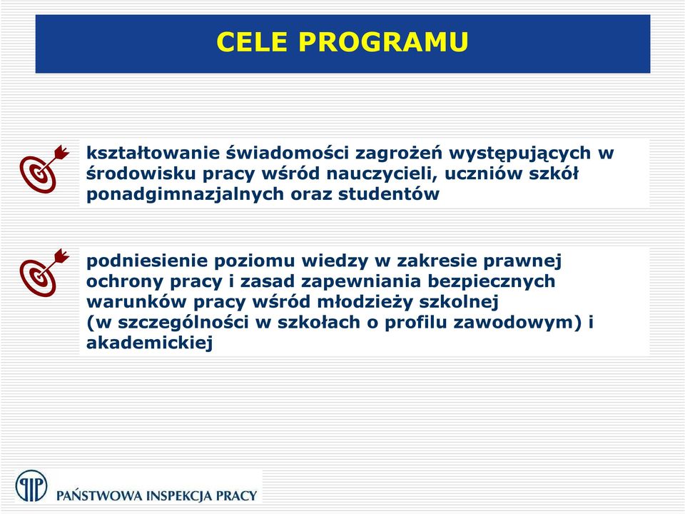 poziomu wiedzy w zakresie prawnej ochrony pracy i zasad zapewniania bezpiecznych