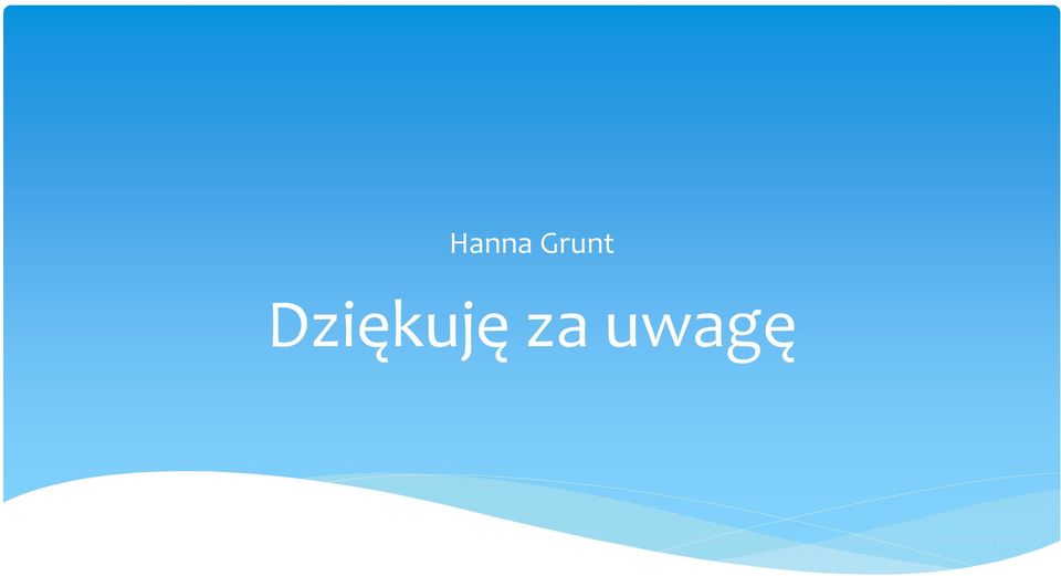 Dziękuję