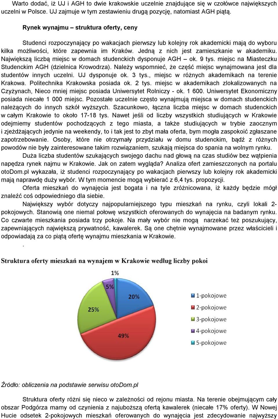 Jedną z nich jest zamieszkanie w akademiku. Największą liczbą miejsc w domach studenckich dysponuje AGH ok. 9 tys. miejsc na Miasteczku Studenckim AGH (dzielnica Krowodrza).