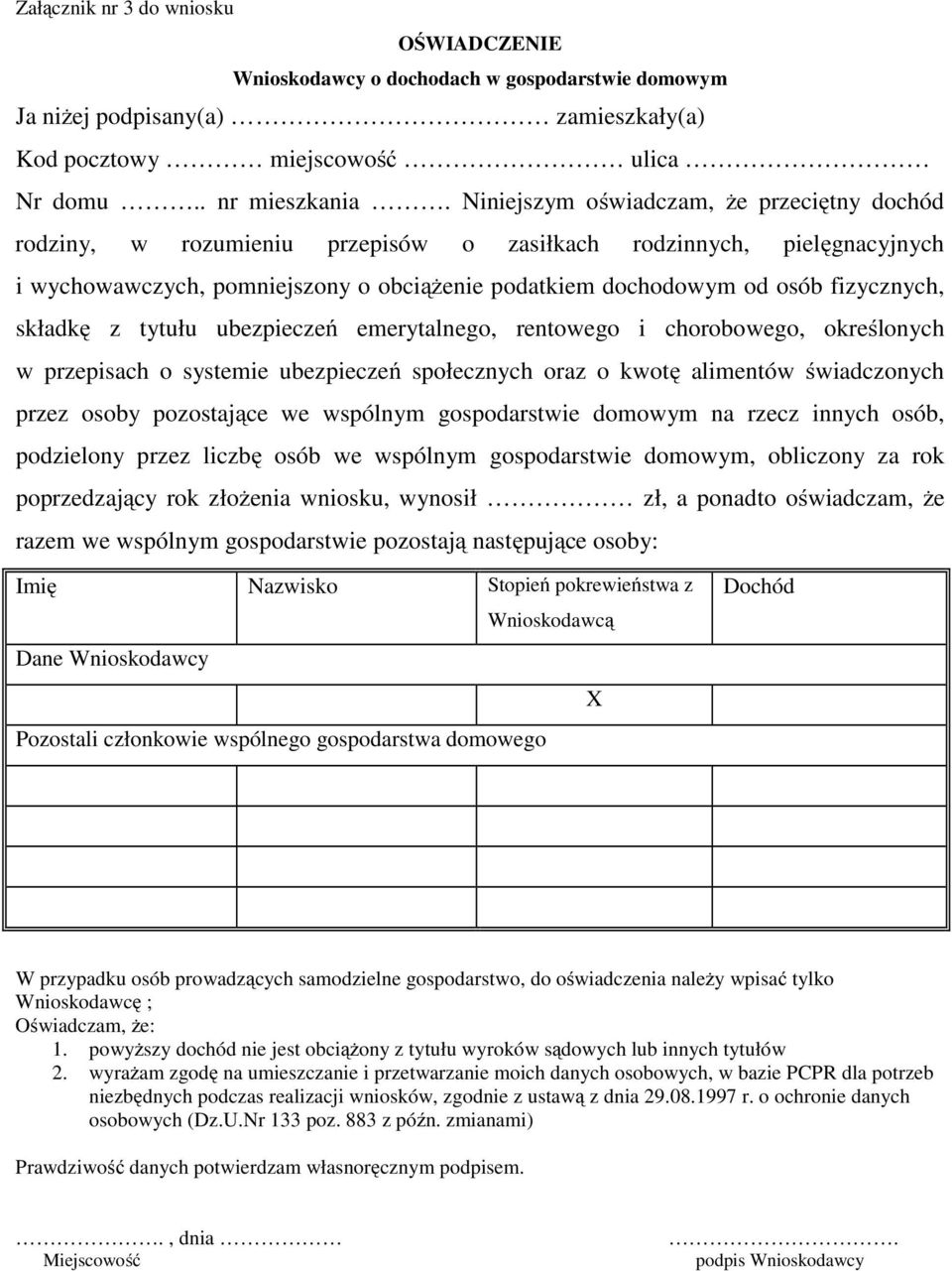 składkę z tytułu ubezpieczeń emerytalnego, rentowego i chorobowego, określonych w przepisach o systemie ubezpieczeń społecznych oraz o kwotę alimentów świadczonych przez osoby pozostające we wspólnym