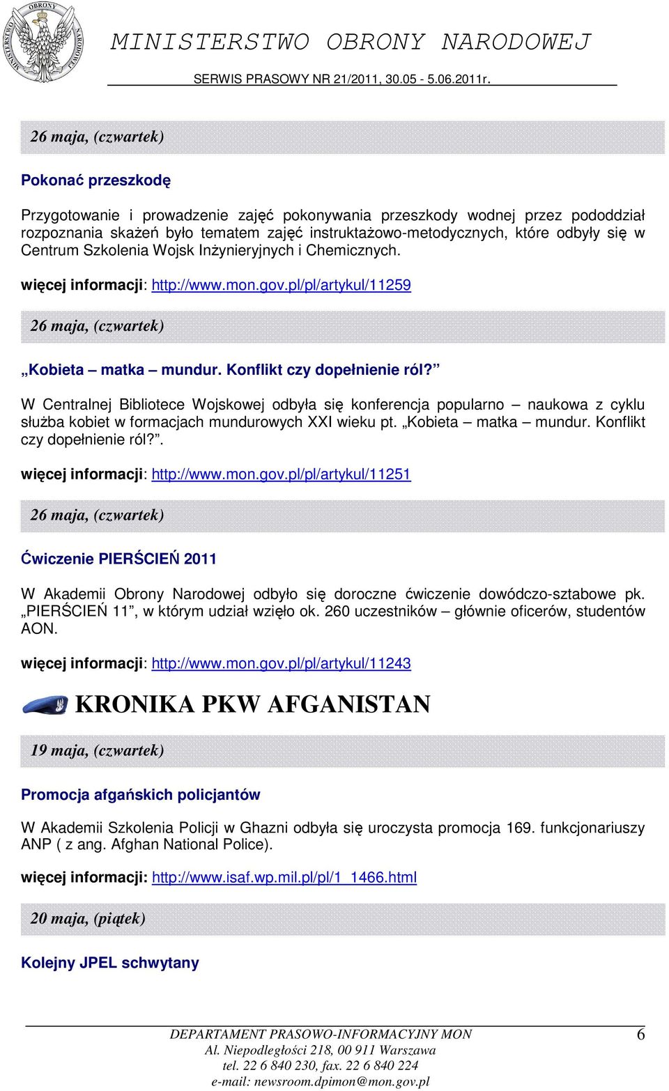 Konflikt czy dopełnienie ról?