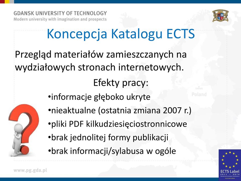 Efekty pracy: informacje głęboko ukryte nieaktualne (ostatnia zmiana