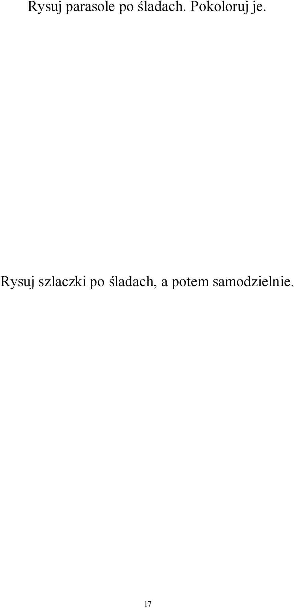 Rysuj szlaczki po