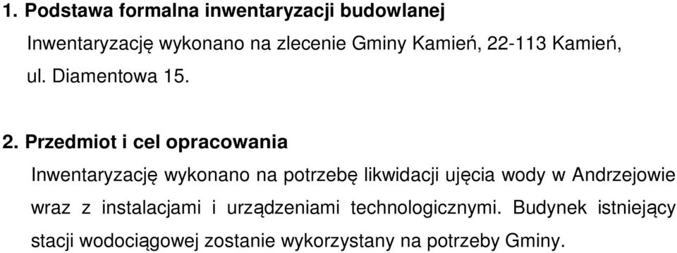 -113 Kamień, ul. Diamentowa 15. 2.