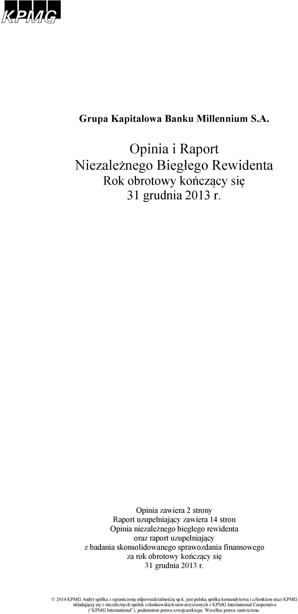 sprawozdania finansowego za rok 