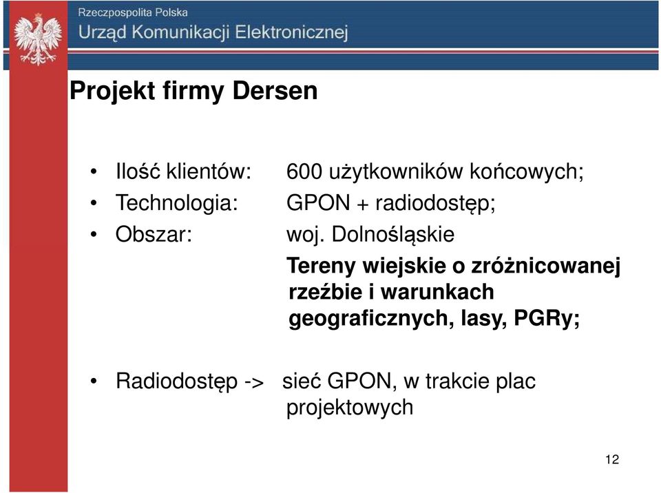 Dolnośląskie Tereny wiejskie o zróżnicowanej rzeźbie i warunkach