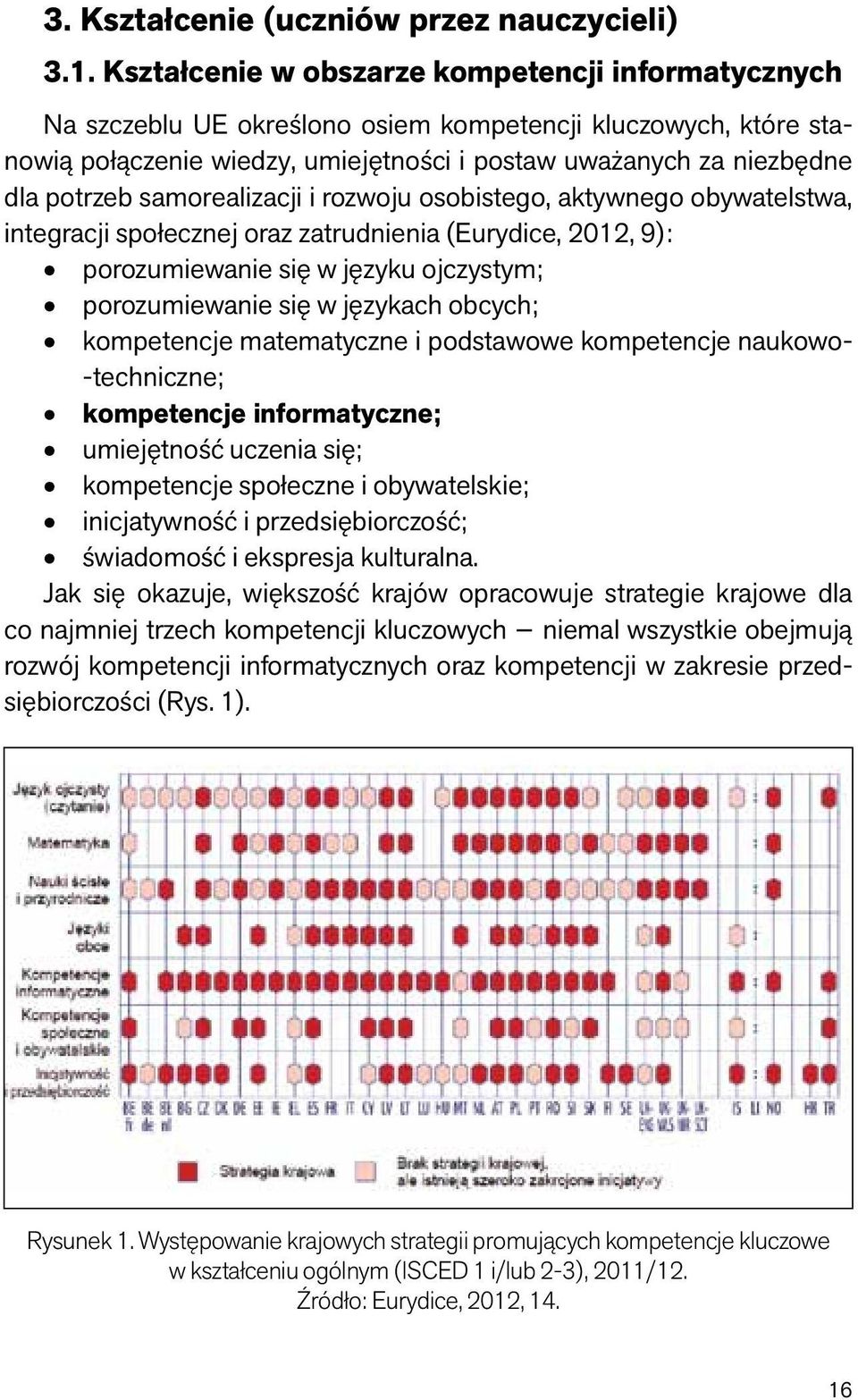 samorealizacji i rozwoju osobistego, aktywnego obywatelstwa, integracji społecznej oraz zatrudnienia (Eurydice, 2012, 9): porozumiewanie się w języku ojczystym; porozumiewanie się w językach obcych;