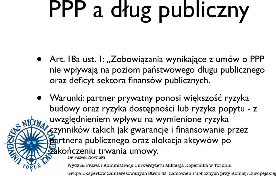 sektora finansów publicznych.